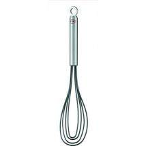 Rösle Batidor Plano De Silicona Negro 27 Cm Ergonómico