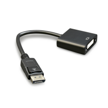 Gembird Adattatore Video Femmina Dvi Combinato 24+5 Pin Maschio Displayport 20 Pin 0,1 M Nero