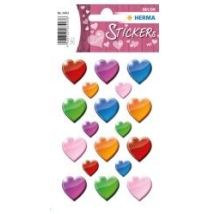Dekoraufkleber Bunte Herzen