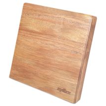 Zyliss – Comfort Pro Magnetic Knife Block – Sustainable Acacia Wood – Non-Slip Feet – 5 Knife Capacity