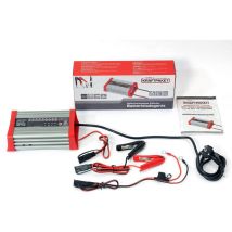 Dino Kraftpaket – 136321 – Caricatore automatico 12 V 10 A – 8 fasi di carica, IPX0, compatibile con batterie 36-200 Ah