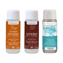 Lacoform – Sauna-Duftset Antistress – Orange, Mandarine, Sandelholz, Pfefferminze – 250ml – Hergestellt in Deutschland