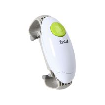 Abridor de frascos eléctrico Yoocook – Diámetro de tapa 3,2 a 10,1 cm – Diseño ergonómico – Fácil de usar