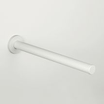 Handtuchhalter aus Polyamid PA6 mit Aluminiumkern – 450 mm – Ø 36 mm – Ø 80 mm – Befestigungskit für Beton