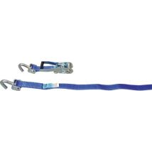 Pkw-zurrgurt Din En 12195-2 Länge 2,6 M Breite 35 Mm Mit Handhebel + Fingerwirbelhaken Lc U 3000 Dan