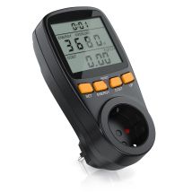 Brandson - Digitales Energiekostenmessgerät - Strommessgerät, Energiekosten Anzeige - Stromzähler Steckdose - 3680w - Energiemessgerät
