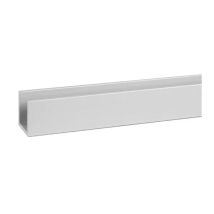 Profilo U Alluminio Duval Argento 2 Metri