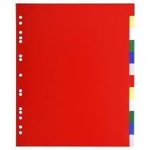Exacompta Juego Separadores 12 Posiciones A4+ Neutros Pp Fle