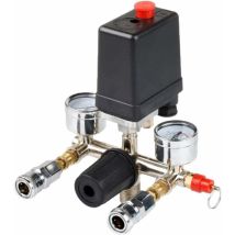 Lablanc – Luftkompressor-druckschalter, Dreiphasiges Druckschalter-steuerventil Mit Luftregler Und Ventil Und Manometer