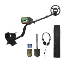 Traderight – Metal Detector – Waterproof, Lightweight, Adjustable Length 103-130 cm – 4 Search Modes – LCD Display, IP68 Rated