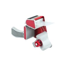 Klebebandabroller 50 mm – Metall und Kunststoff – Rot – 200 g