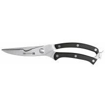 FM Professional Geflügelschere – Edelstahl Küchengerät mit ergonomischem POM-Griff – 250 x 40 x 15 mm – 0,263 kg