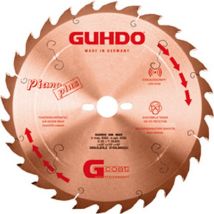 Guhdo - Sega Circolare, Ø 350 Mm, Larghezza. 3,7 Mm, 30 Mm Foro, Forature Laterali: Cnl Denti: 32