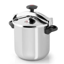 Hpl 12070 Classic Schnellkochtopf - Fassungsvermögen 12 Liter - Dreifache Sicherheit - System De Progressiver Verschluss - Geeignet Für Alle Arten De 