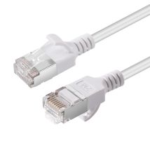 Cavo Di Rete Microconnect Cat6a U-ftp Slim, Lszh, 2 M, Bianco, V-ftp6a02w-slim