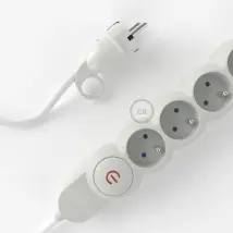 Regleta Creative Cables M1f4b10rm01 Cable De Rayón 10m
