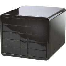 Han - I-box 1551-13 Cassettiera Nero Din A4, Din C4 Numero Cassetti: 5