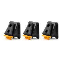 Hubs ClipTech ToughBuilt – Set de 3 unidades – Acero resistente – Organización y transporte de herramientas