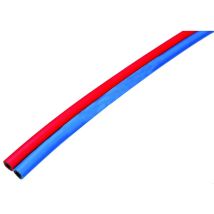 Tubo Per Saldatura A Gas Weldline Jumelé Diametro 10x16mm Flessibile Doppio Canale