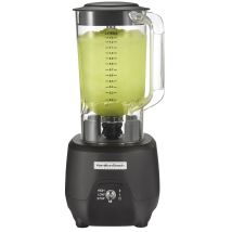 Fa-sa - Hamilton Beach 908 r Bar Blender Hbb908r-ce, 1 Hp, Contenitore In Policarbonato Da 1,3 L, 2 Velocità, 220-240 V, Nero