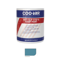 Coo-var - Coovar Anti Slip Step And Ramp Paint - Access Blue - 1 Litre
