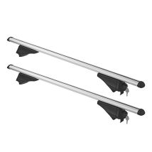Barre Universali Da Tetto Auto Flush/raised Rails Menabò Tiger Silver