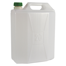 Fût alimentaire ECOPLAST – 20L – Polyéthylène non toxique – Volume, Hauteur, Matières
