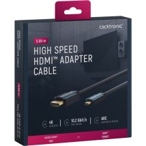 Cavo Adattatore Da Hdmi A Micro Hdmi , 4k/30hz. Lunghezza Del Cavo 5 M