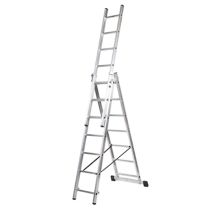 Kormax - Escalera Aluminio Industrial Triple 12 P.
