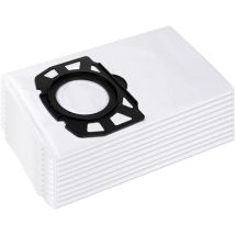 Lot De 10 Sacs De Filtre Sacs D'Aspirateur Pour Kärcher 2.863-006.0 Kfi 487 Sacs Aspirateur Pour Kärcher Wd4 Wd5 Wd6 Wd5p Wd6p Mv4 Mv5 Mv6 Aspirateurs