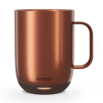 Ember – 14oz Kupferbecher – Temperaturregelung 50 °C bis 62,5 °C – Akkulaufzeit bis zu 80 Minuten – IPX7 wasserdicht