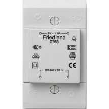 Honeywell D753 Trasformatore Per Campanello 8 V/ac 1 A