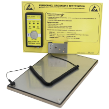 BJZ – Armband- & Schuhteststation Kit – ESD-Teststation zur Wandmontage – 1185 – DIN EN 61340 konform