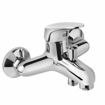 Mammoliti Badewannenarmatur – Messing – Ø 40 mm C2 – Aérateur M28x1 – Inverseur G 1/2'' – Hochwertige Materialien – Einfache Installation