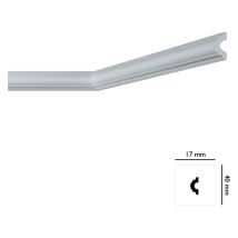 Cornice Decorativa Per Soffitto Mod. I745 - Mm 17 X 40- 110 Pezzi - Bovelacci