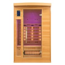 France Sauna - Infrarotsauna Apollon Quarz 2 Plätze - 120x123x190 Cm - Frankreich Sauna - Epicea Kanada