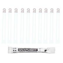 Bastoncini Luminosi Bianco Snaplight Glow Sticks 15 Cm - 6 Inch Light Stick Ultra-luminoso Con Una Durata Da 8 Ore (scatola Da 10 Pezzi) - Cyalume
