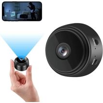 Mini Caméra De Surveillance Sans Fil Wifi 1080p Pour Intérieur/extérieur - Carte Mémoire Non Incluse