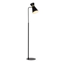 Les Tendances - Brilliant Lampe Goldy Standleuchte 1flg Schwarz-matt/gold 1x A60, E27, 28w, G.f. Normallampen N. Ent. Für Led-leuchtmittel Geeignet 
