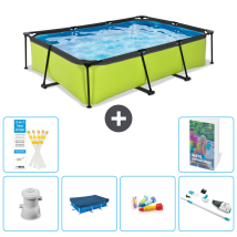 Exit-toys Piscina Exit Rectangular - 300x200x65 Cm - 7-piezas S242