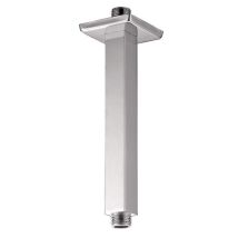 Brazo De Ducha Cuadrado Para Instalación A Techo De 30 Cm En Color Cromo Damast Idra 12603 Cromo - 30 Cm