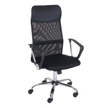 Adec - Silla De Oficina Coach Negro 60cm (ancho) X 112cma122cm (alto)