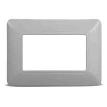 Placas Para Recuperador De Interruptor Plateado 'solar' 4 Módulos