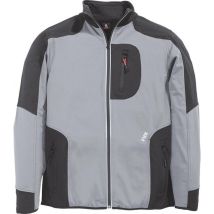 Fhb - Giacca Di Lavoro Ralf,jersey-fleece, Taglia Xl, Grigio/nero