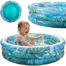 Piscina Hinchable Jilong 3-ring Leaves Capacidad 448 Litros