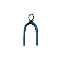 Griffe de jardin – 2 dents œil ovale rhomboïdale – Acier trempé – Angelo B.