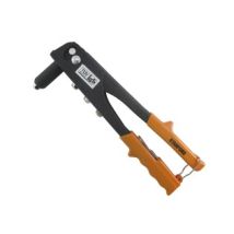 Remachadora manual 25 cm – 550 g – Acero – Cromo vanadio – Mango de goma – Negro y naranja
