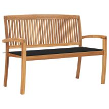 Kalisse - Furniture Limited - Panchina Da Giardino Impilabile E Cuscino