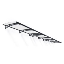 Palram-canopia - Vordach Aquila 6150 Anthrazit 92x615x18 Cm