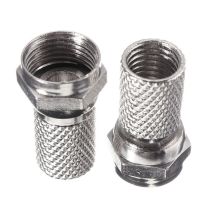 Conector Antena Coaxial F Parabolica Metal Axil 2 Pz